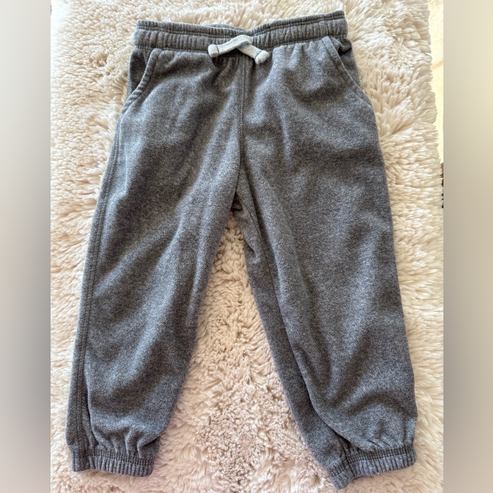 Carter’s Gray Sweatpants Fleece Inside 24mos